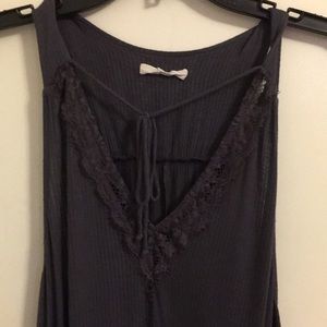 Lush Tops - Lush tie/lace detailed tank top ✨ Lush Tops - Lush tie/lace detailed tank top ✨